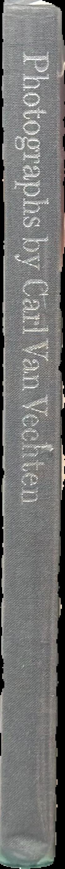 Photographs by Carl Van Vechten live spine