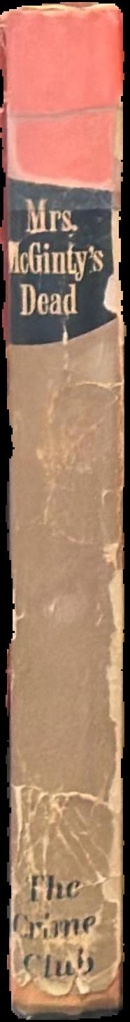 Mrs McGinty's dead live spine
