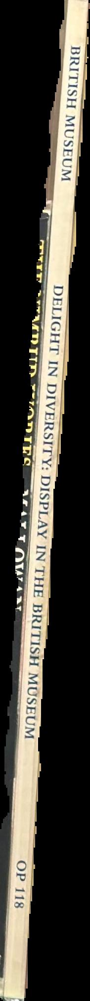 Delight in diversity : display in the British Museum, seminar March 1995 live spine