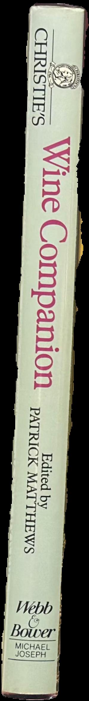 Christie's wine companion 2 live spine