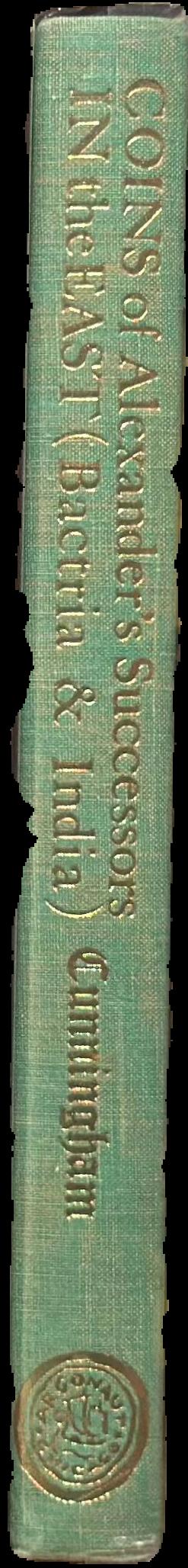 Coins of Alexander's successors in the East (Bactria, Ariana & India) live spine