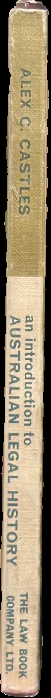 An introduction to Australian legal history live spine