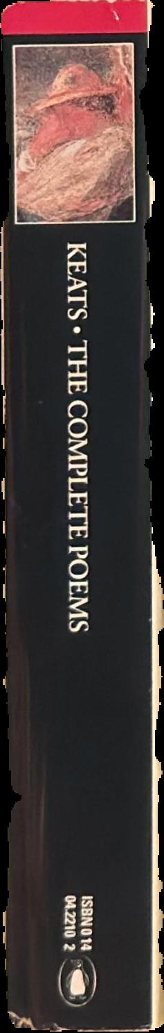 John Keats : the complete poems live spine