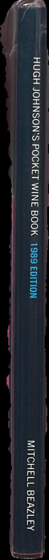 Hugh Johnson's pocket wine book, 1989 live spine