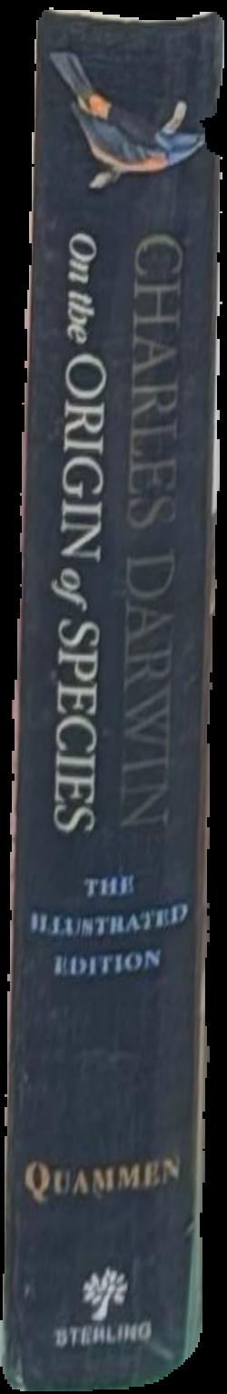 On the origin of species : the illustrated edition live spine