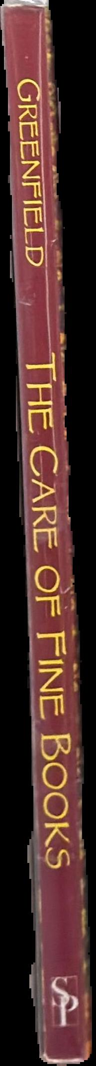 The care of fine books live spine