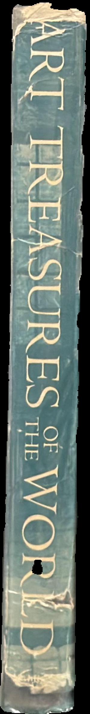 Art Treasures of the world; an illustrated history in colour, with short biographies of artists live spine
