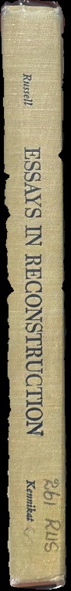 Essays in reconstruction live spine