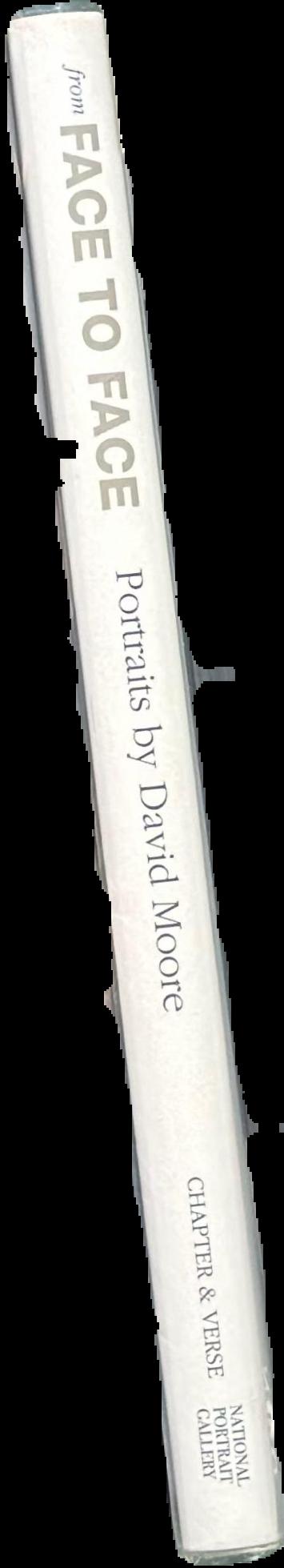 From face to face : portraits by David Moore live spine