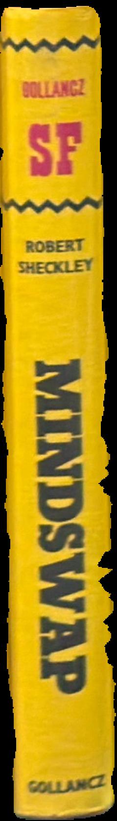 Mindswap / a novel by Robert Sheckley live spine