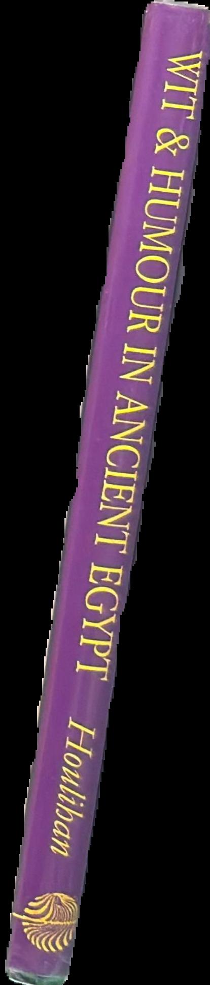 Wit and humour in ancient Egypt live spine