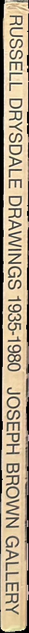 Russell Drysdale drawings : 1935-1980 live spine