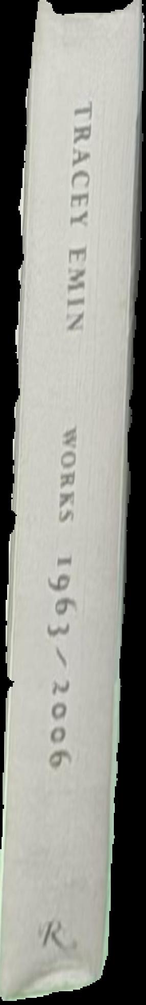 Tracey Emin : works 1963-2006 live spine