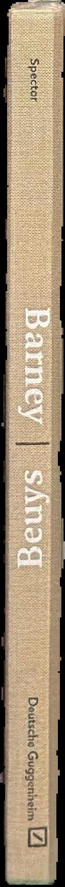 Barney, Beuys : all in the present must be transformed live spine