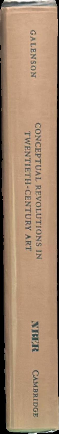 Conceptual revolutions in twentieth-century art live spine