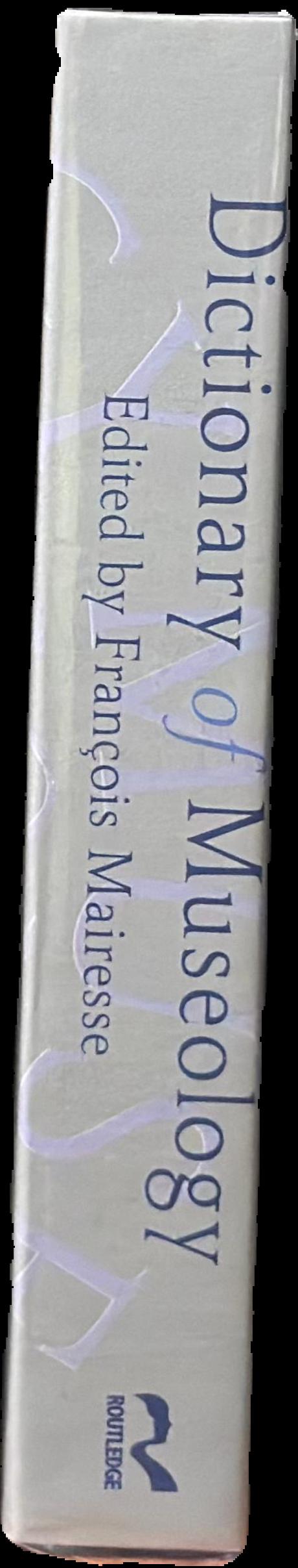 Dictionary of museology live spine