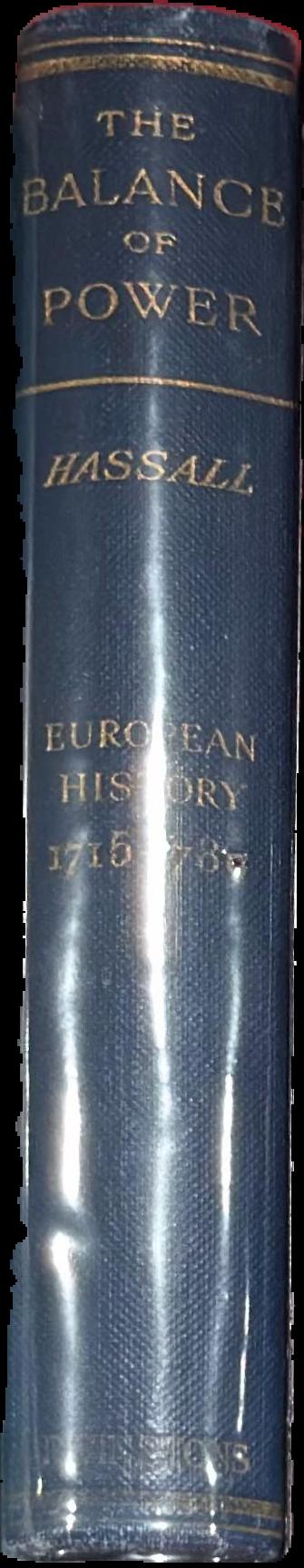 The balance of power, 1715–1789 live spine