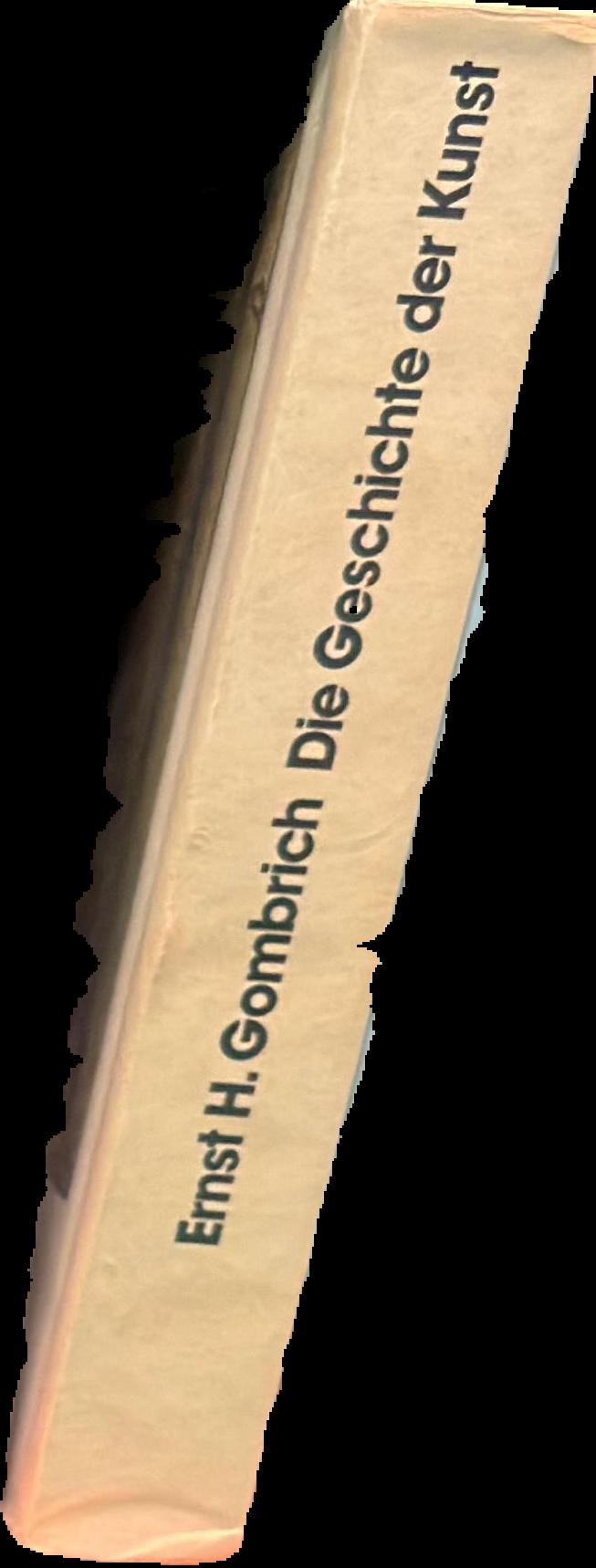 Die geschichte der kunst / Ernst H. Gombrich live spine