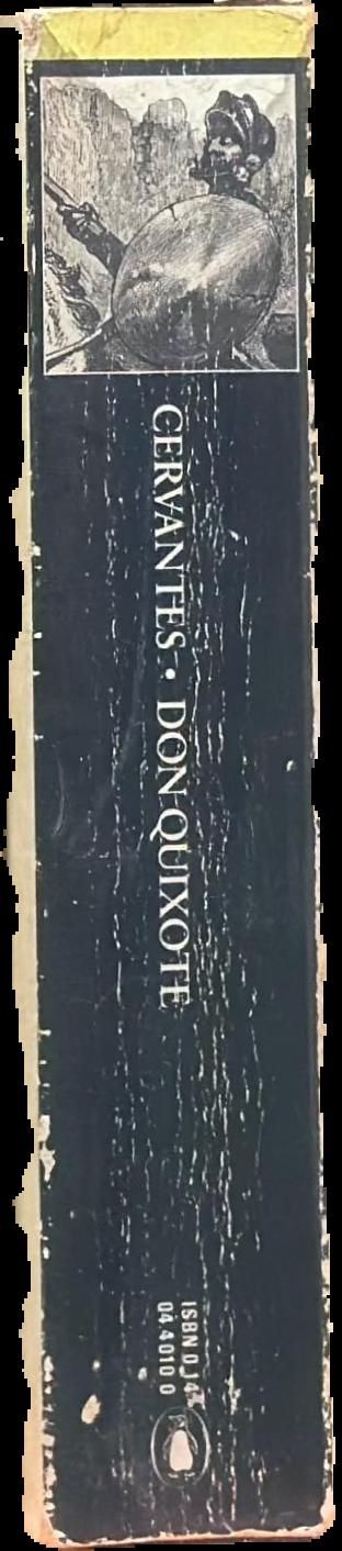 The adventures of Don Quixote live spine