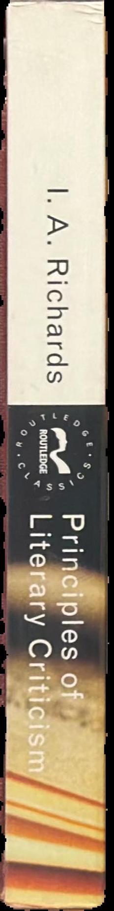Principles of literary criticism live spine