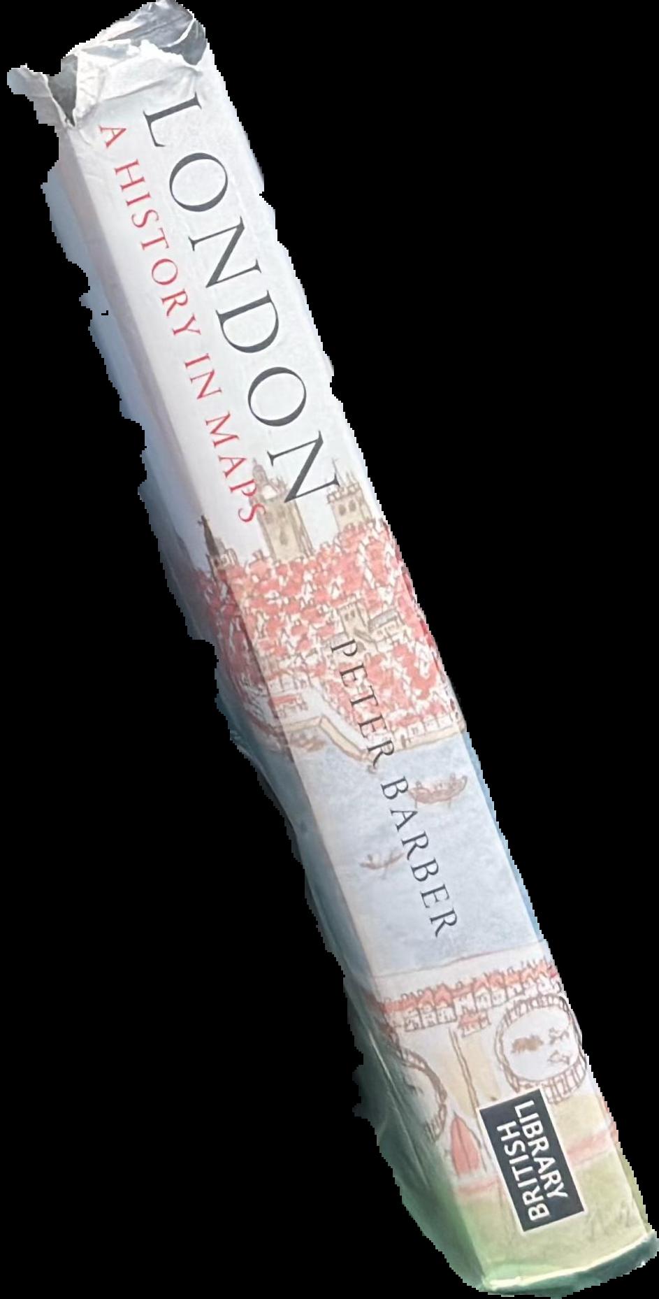 London : a history in maps live spine