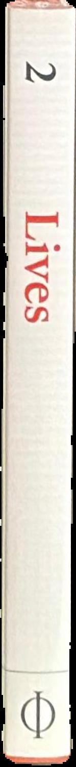 The lives of artists : volume two live spine
