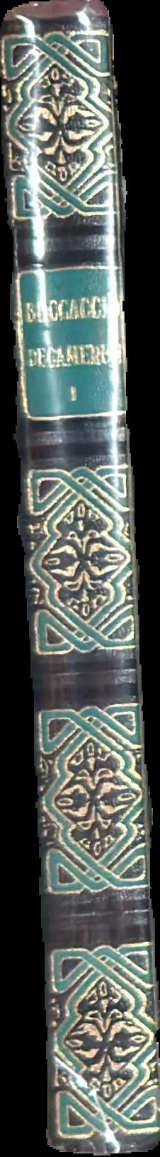 The decameron : volume two live spine