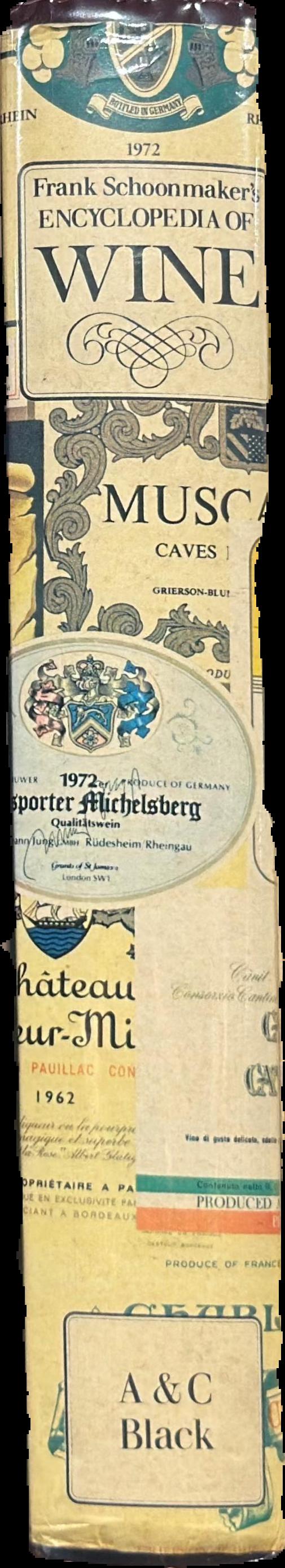 Frank Schoonmaker's encyclopedia of wine live spine