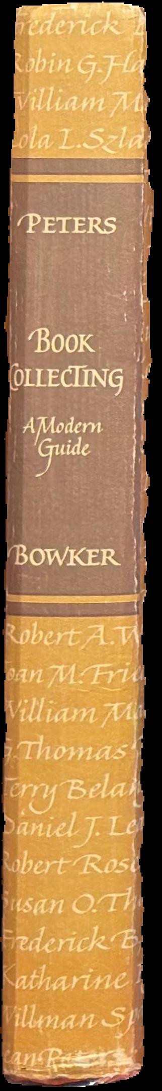 Book collecting : a modern guide live spine