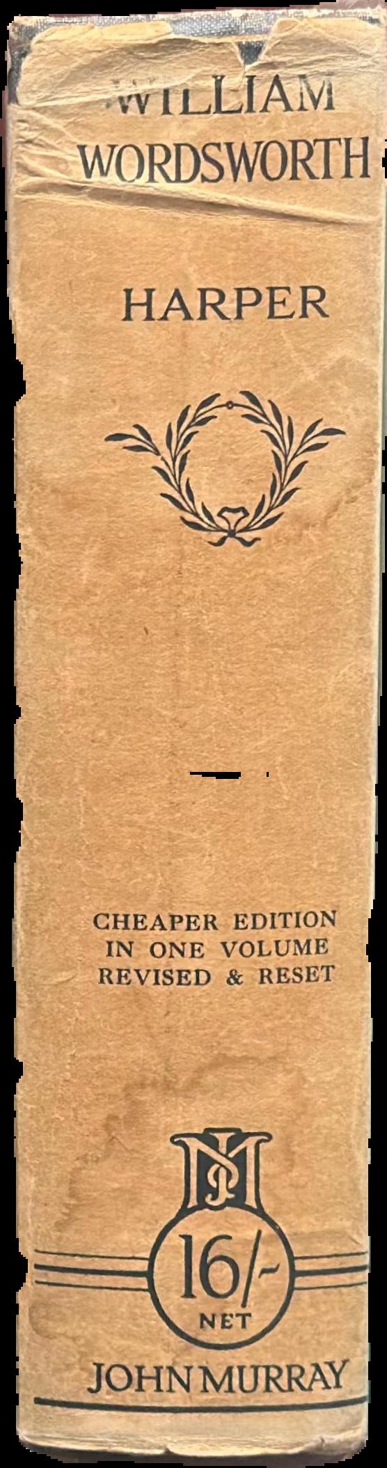 William Wordsworth : his life, works, and influence live spine