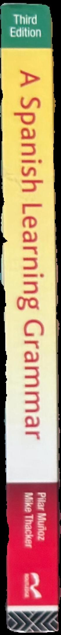 A Spanish learning grammar live spine