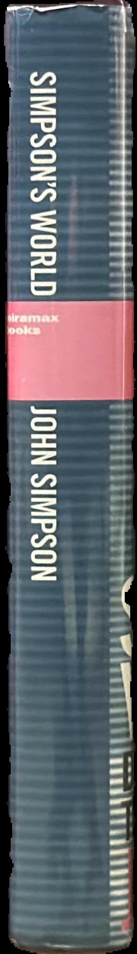 Simpson's world : dispatches from the front lines live spine