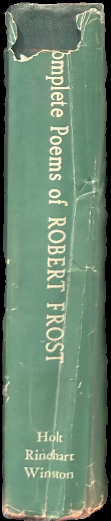 Complete poems of Robert Frost live spine
