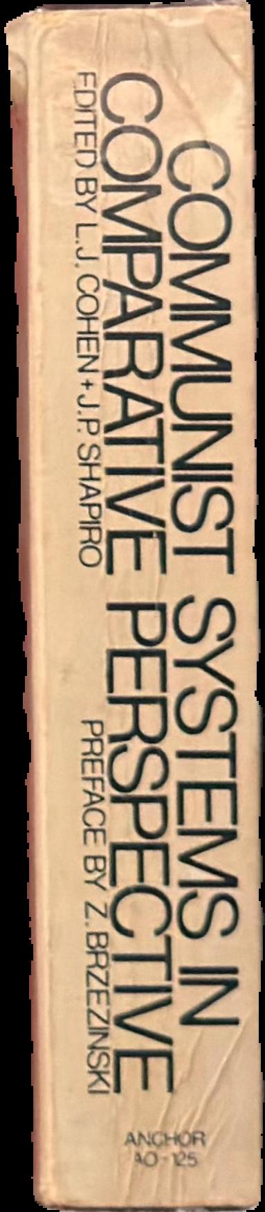 Communist systems in comparative perspective live spine