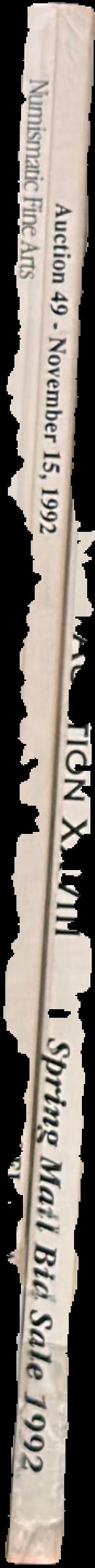 Auction XXVIII Spring mail bid sale 1992 : ancient Greek, Roman & Byzantine coins / Numismatic Fine Arts live spine