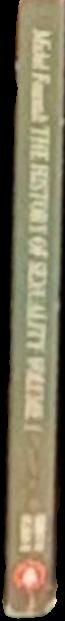 The history of sexuality, volume 1 live spine