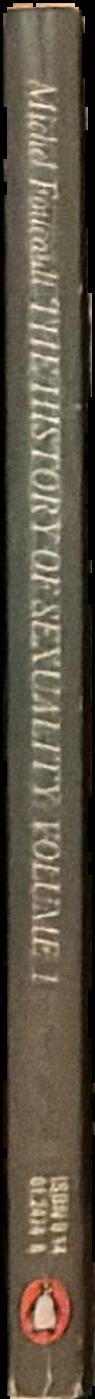 The history of sexuality, volume 1 live spine