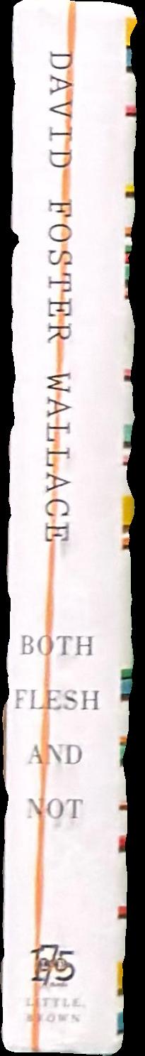 Both flesh and not : essays live spine