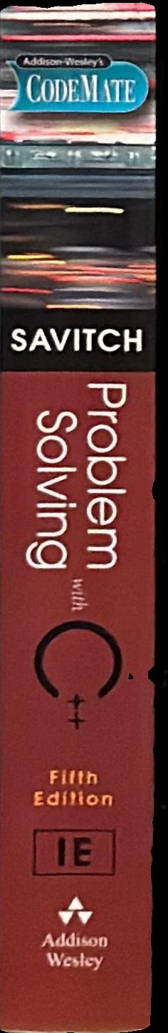 Problem solving with C++ : the object of programming live spine