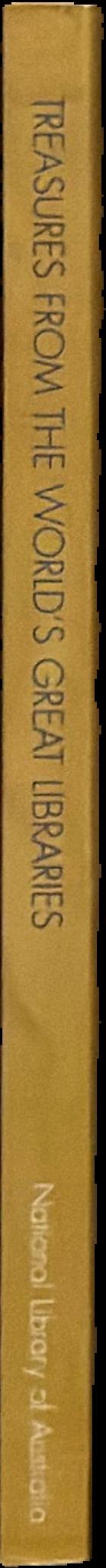 Treasures from the world's great libraries live spine