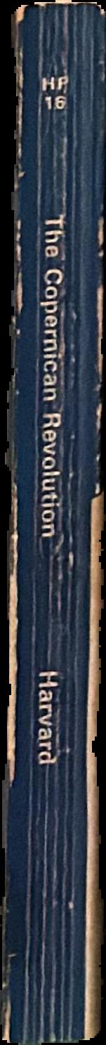 The Copernican revolution live spine