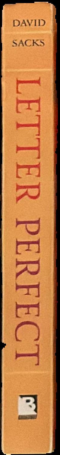 Letter perfect : the marvelous history of our alphabet from A to Z live spine