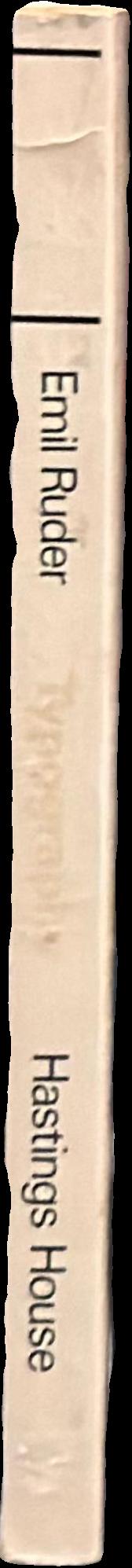 Typography : a manual of design live spine