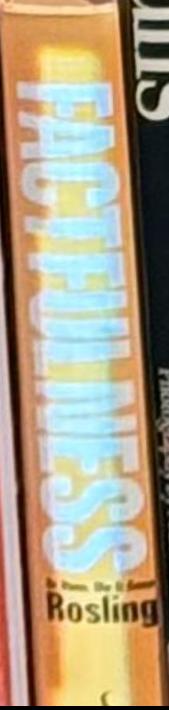 Factfulness : ten reasons we're wrong about the world – and why things are better than you think live spine