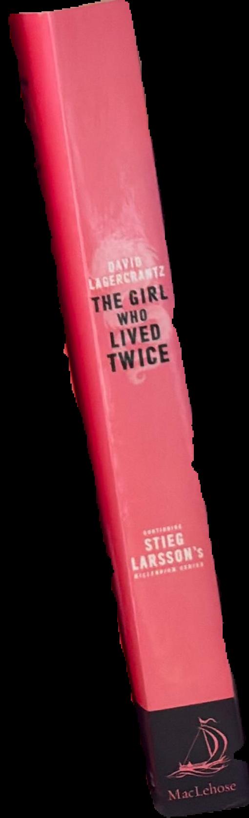 The girl who lived twice live spine
