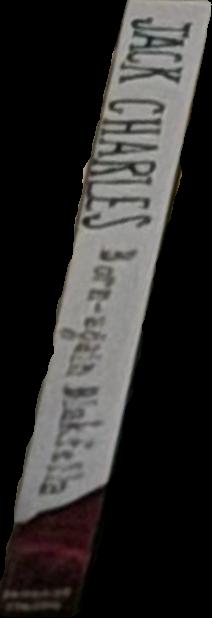 Jack Charles : Born-again Blakfella live spine