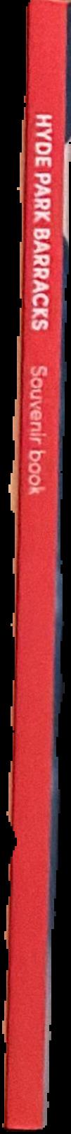 Hyde Park Barracks : souvenir book live spine