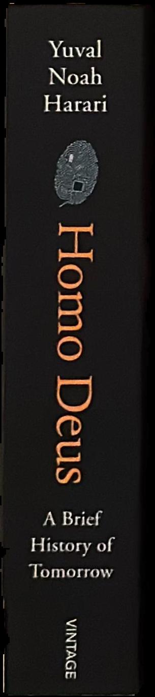 Homo deus : a brief history of tomorrow live spine