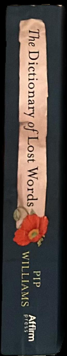 The dictionary of lost words live spine