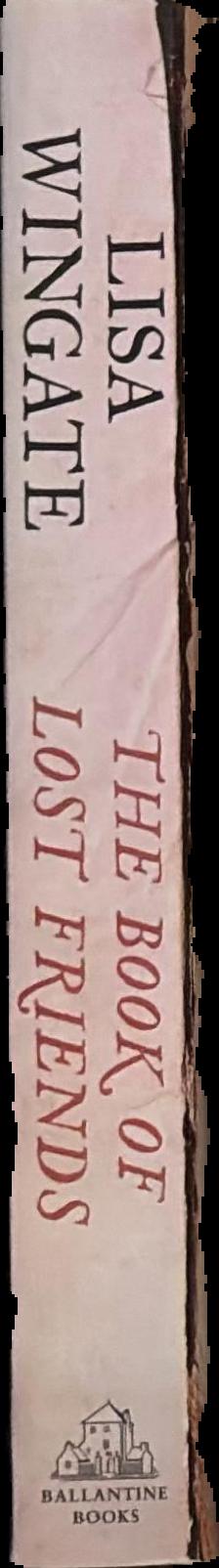 The book of lost friends live spine